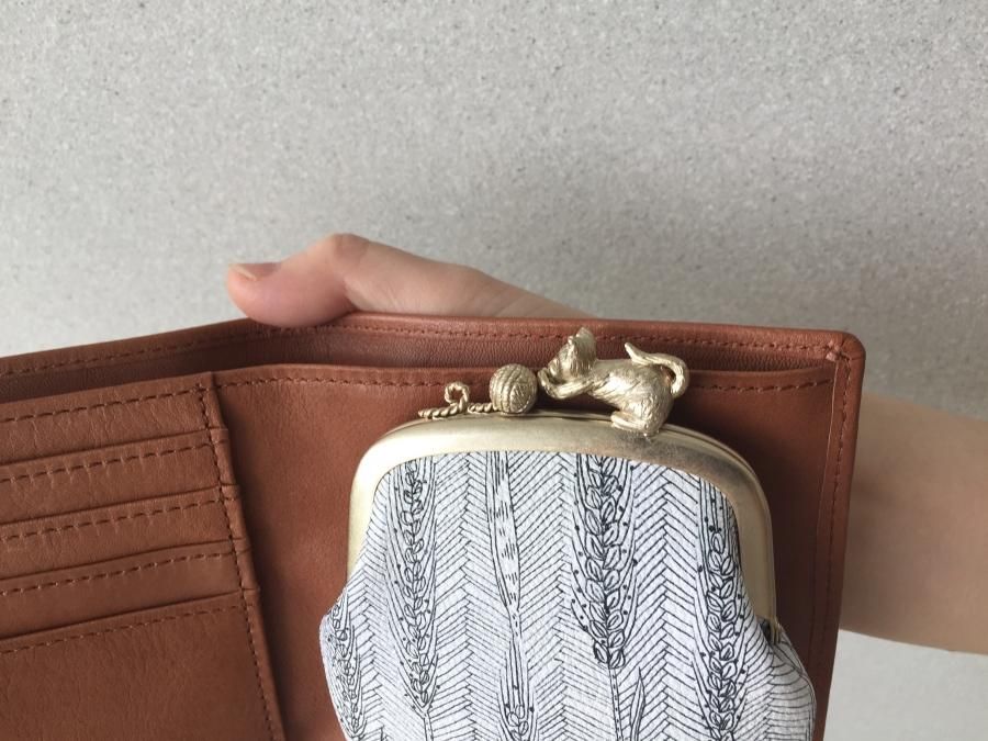 ☆小麦さま限定☆ サクラヤマsakurayama ウォレット　がまぐち sakurayama / ガマグチ付き折財布 - c a b i n e t O N L I N E