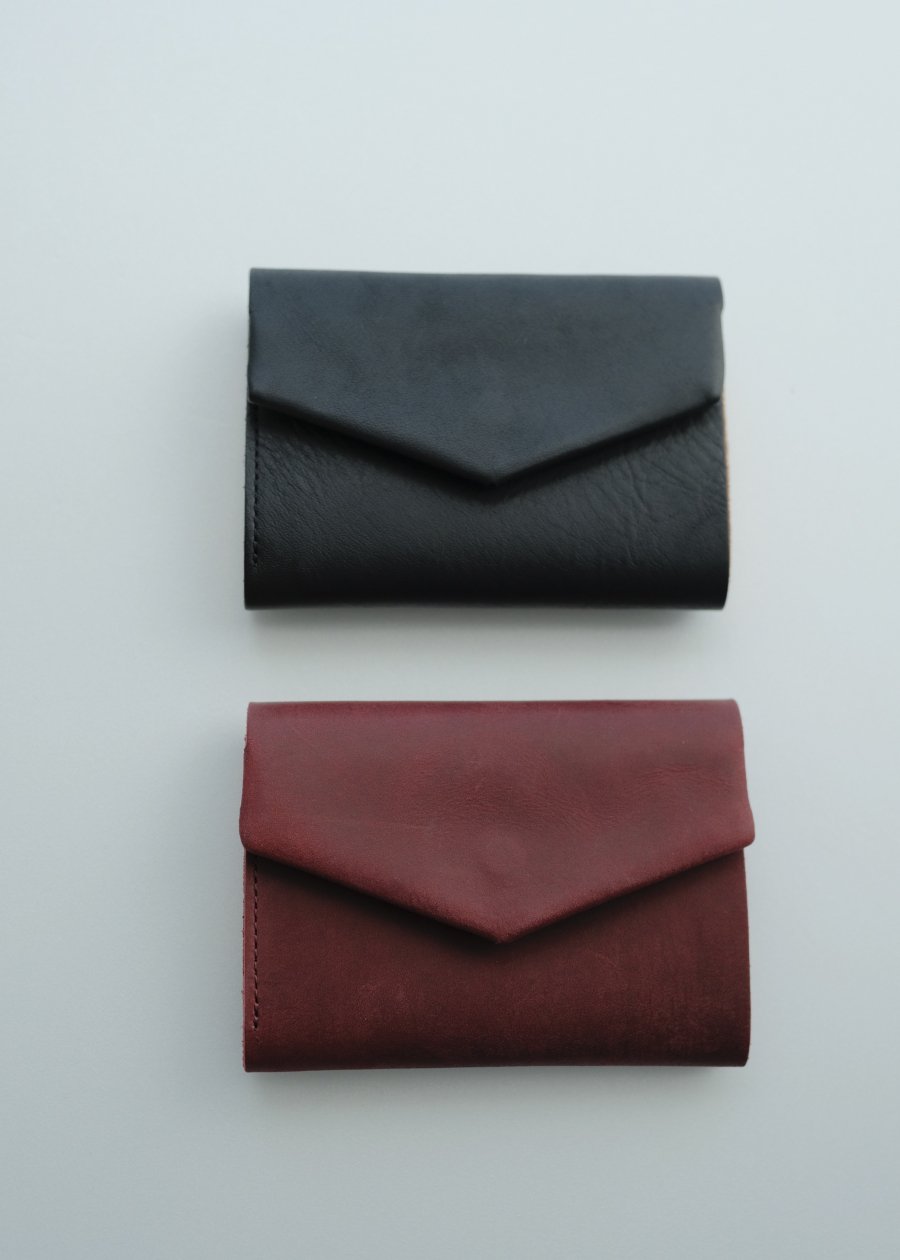 Ohta / black nume letter WALLET, - c a b i n e t　 O N L I N E　S T O R E