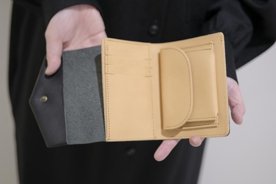 ohta camel letter/手紙財布 キャメル ユニセックスの正規通販
