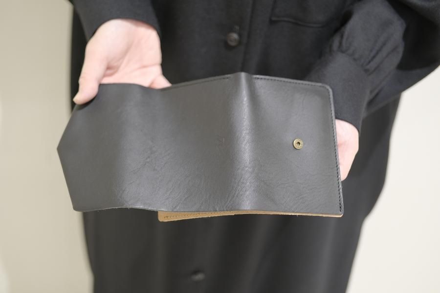 Ohta / black nume letter WALLET - c a b i n e t O N L I N E