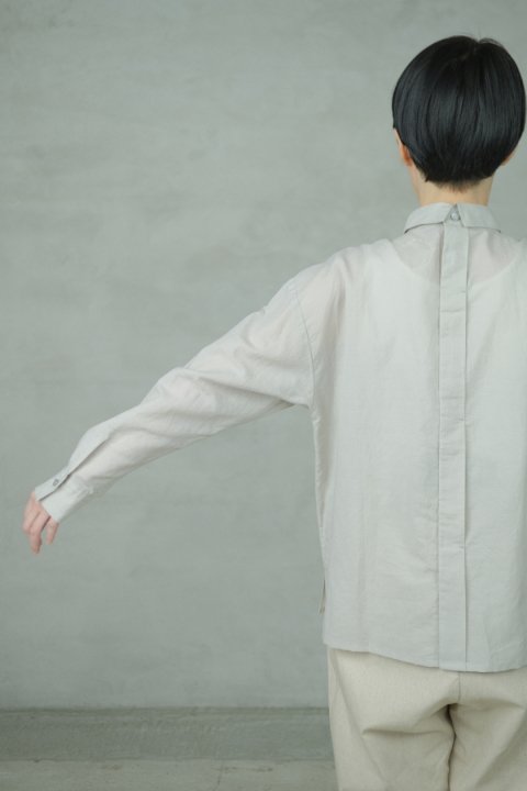 うすし綿苧麻シャツ