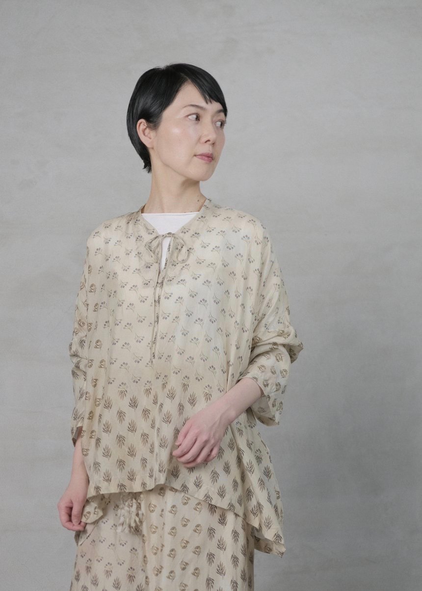 Sarasa silk blouse - cabinet ONLINE STORE