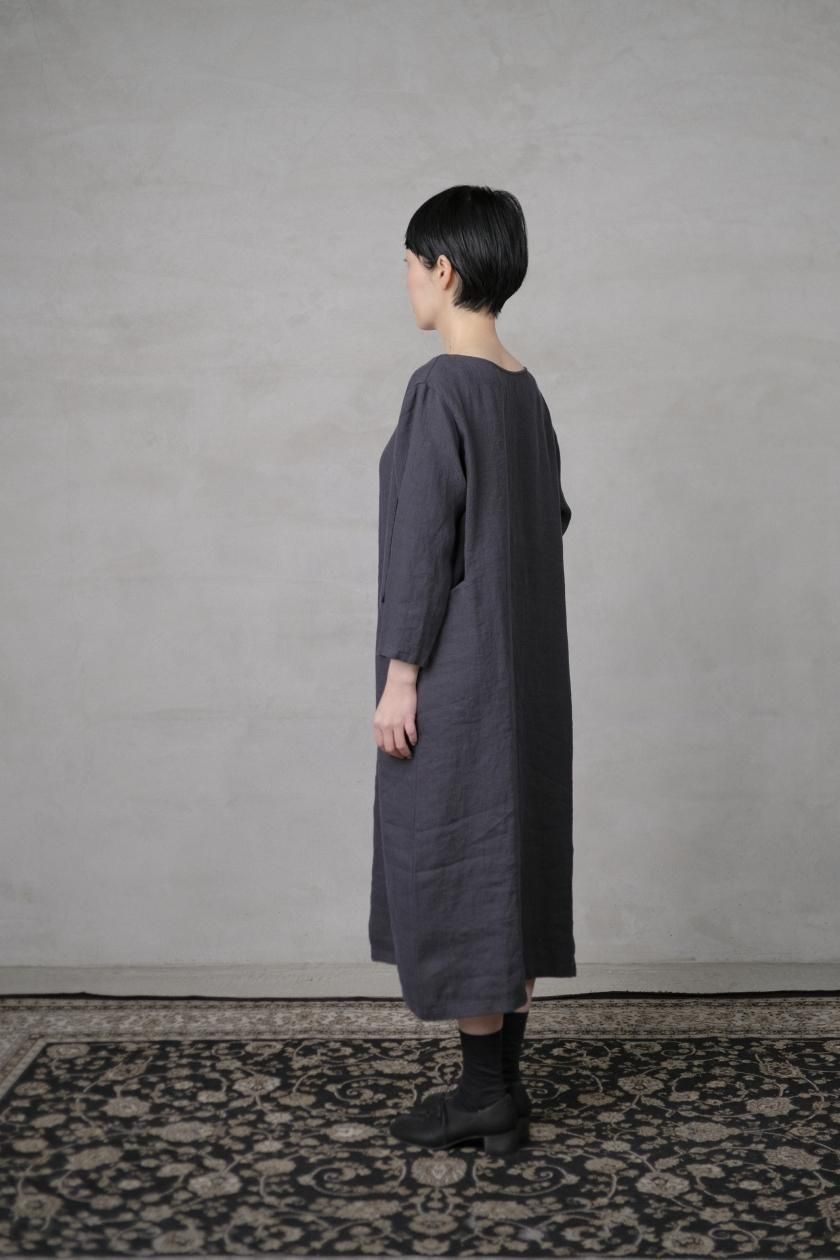 evam eva エヴァムエヴァ　リネン混ワンピース　カーキ 楽天市場】evam eva（エヴァムエヴァ） ウォーターリネンタック