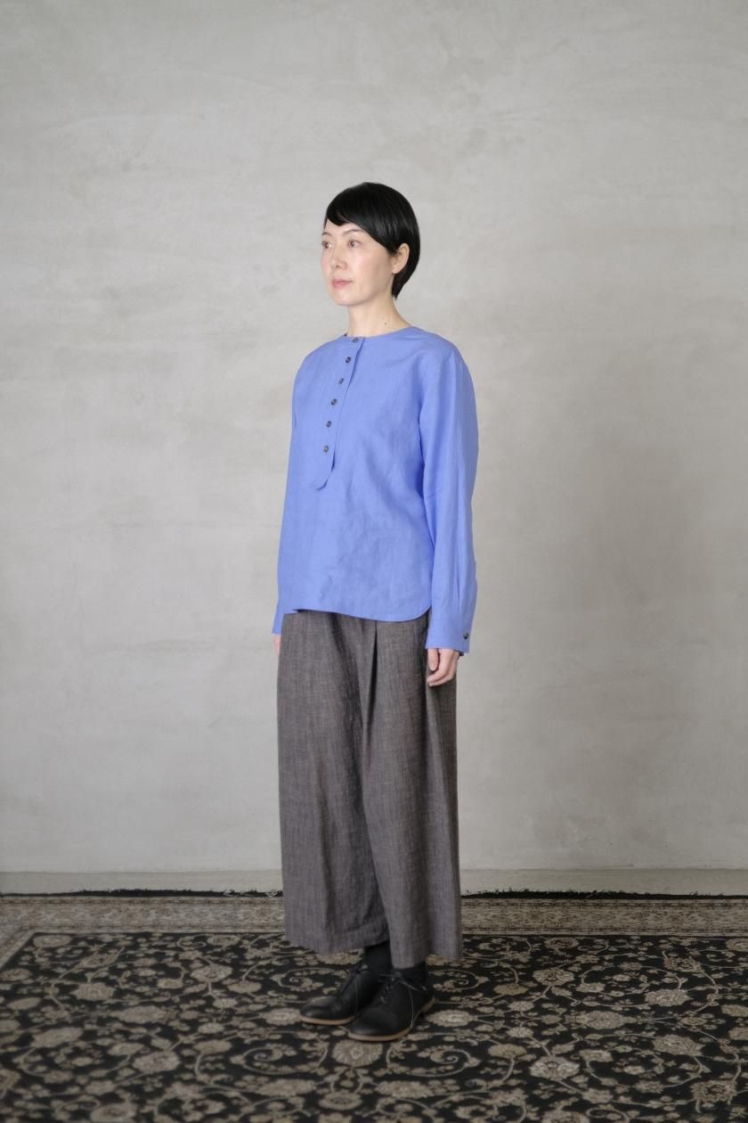 アトリエナルセ atelier naruse リネン　スモックブラウス atelier naruse / リネンスモックブラウス / - c a b i n e t