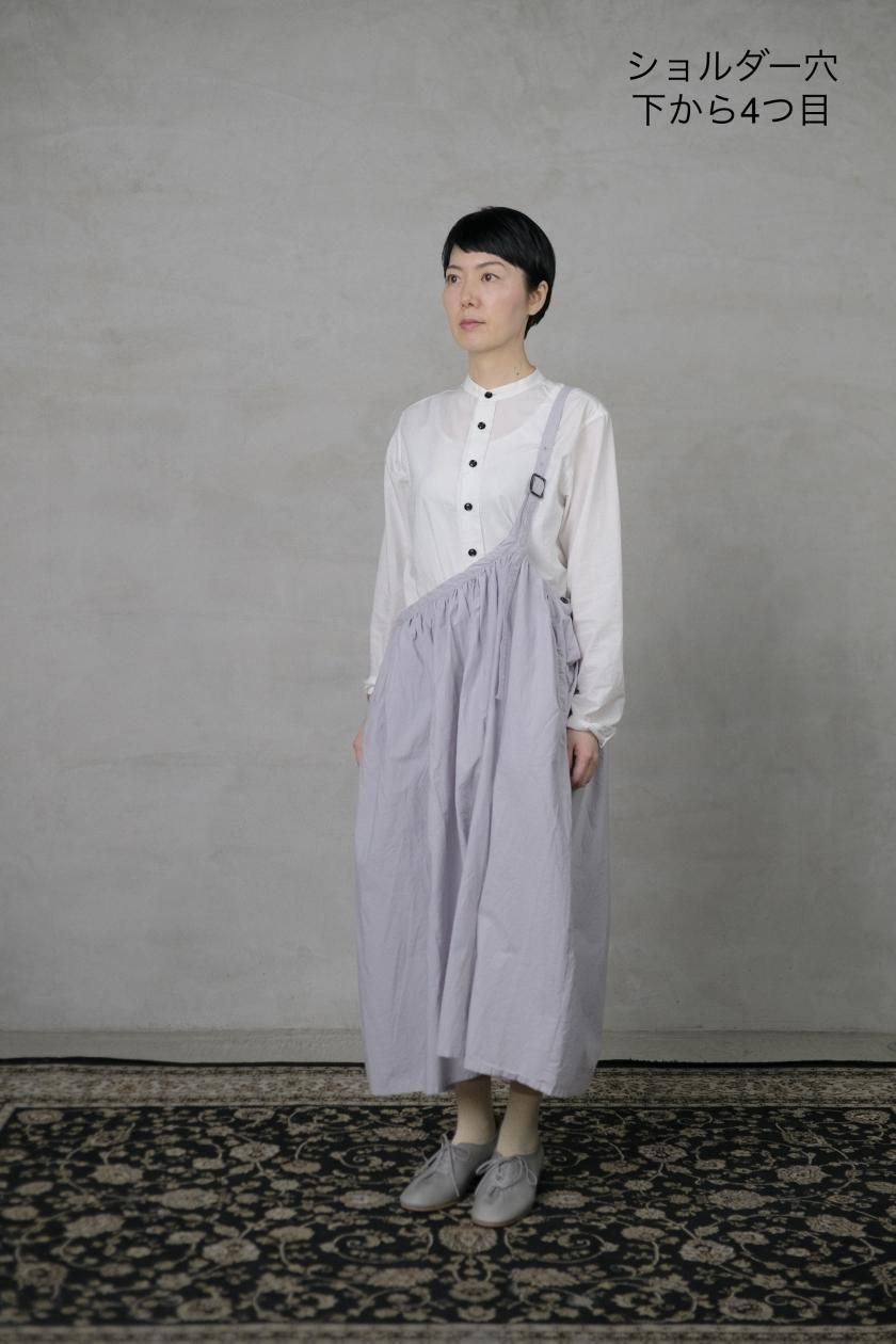 GARMENT REPRODUCTION OF WORKERS / ONE SHOULDER SKIRT