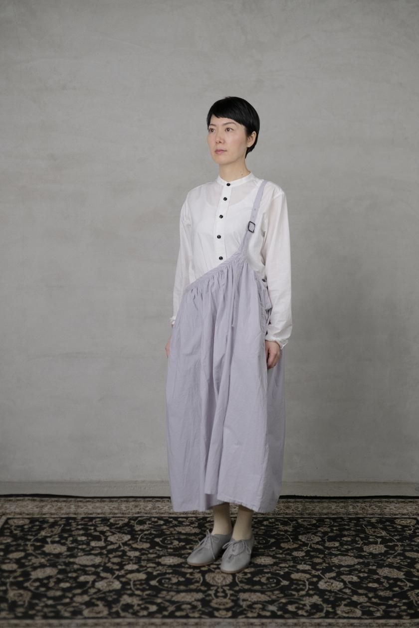 GARMENT REPRODUCTION OF WORKERS / ONE SHOULDER SKIRT