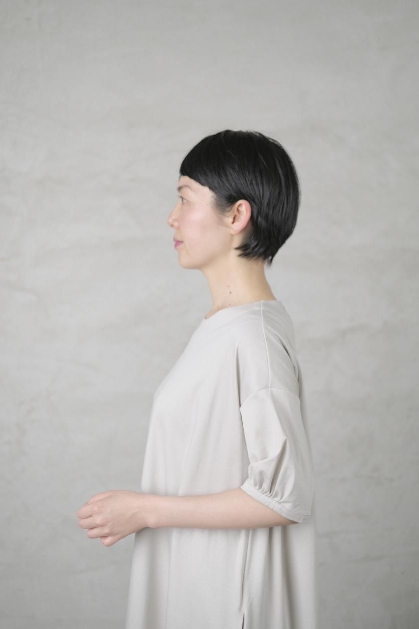 コットンカットソー コクーンワンピース - c a b i n e t