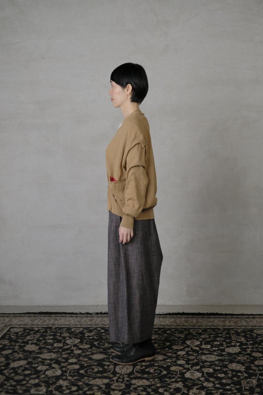 コットンニットカーディガン - c a b i n e t O N L I N E S T O R E