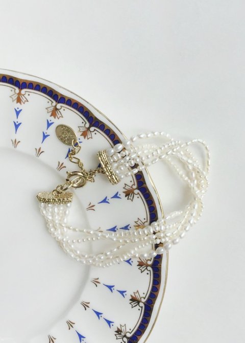 Junco Paris / 5 line pearl bracelet