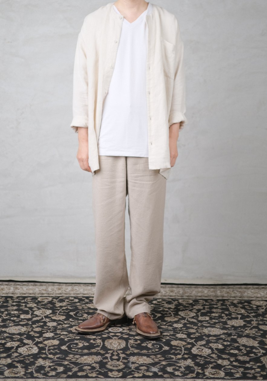 evam eva / linen shirts ［men's］, - c a b i n e t O N L I N E S T O R E