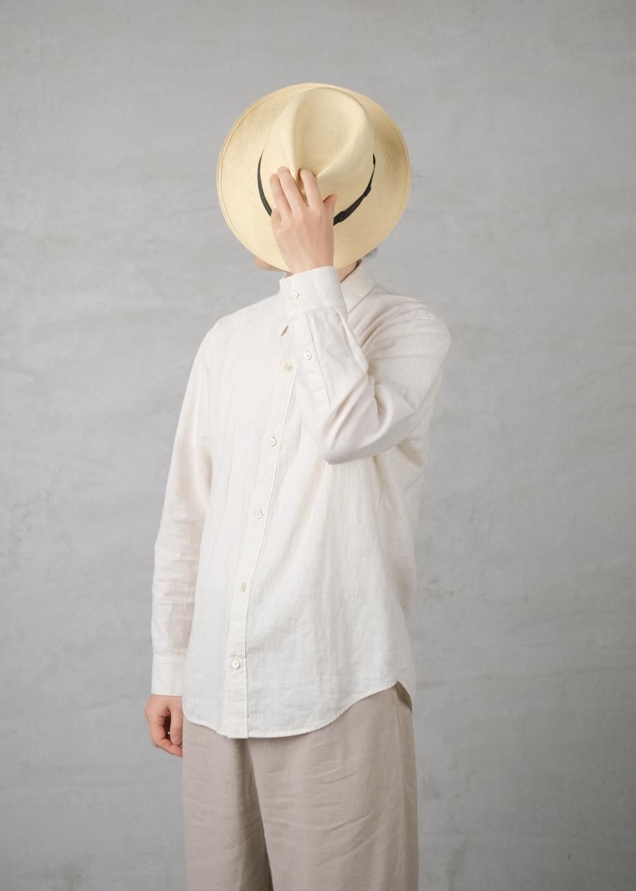 トップス konievam eva water linen tunic men's evam eva / water linen shirt - c a b i n e t O N L I N E