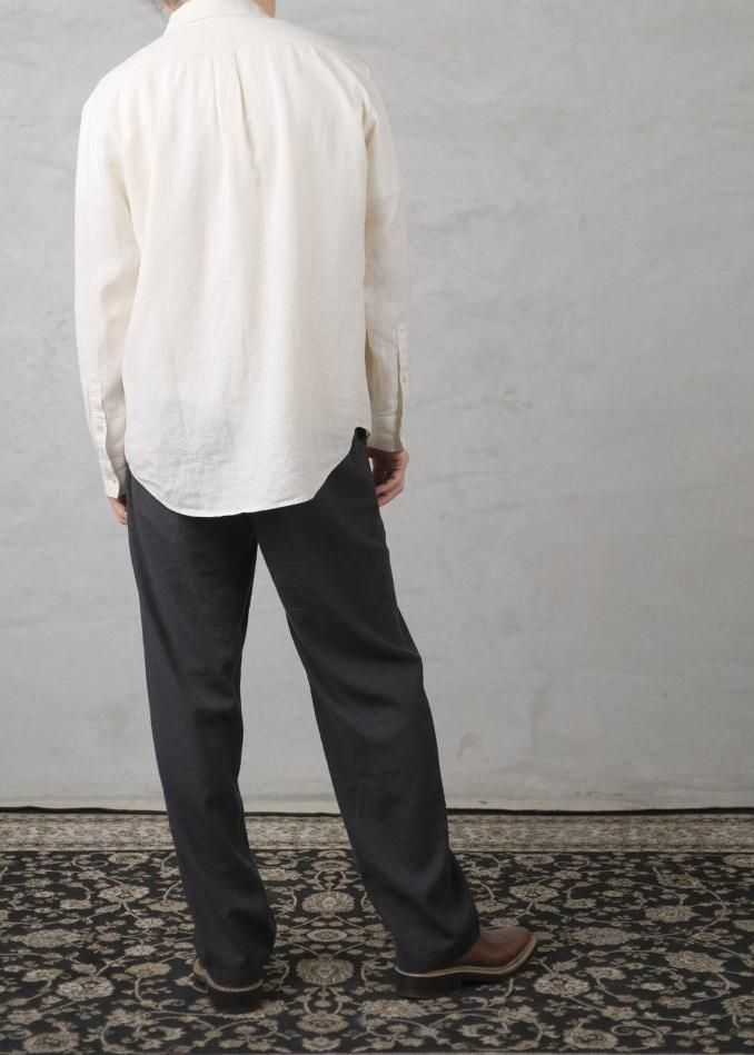 evam eva / water linen shirts ［men's］, - c a b i n e t