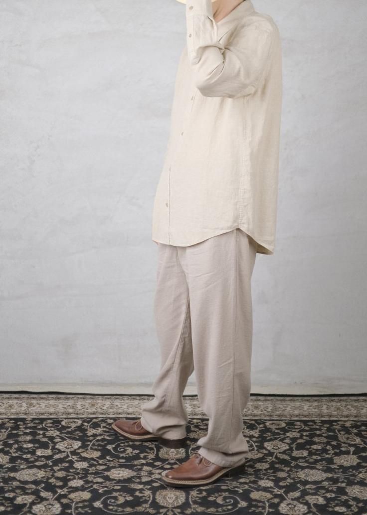 トップス konievam eva water linen tunic men's evam eva｜water linen tunic｜ladies',tops
