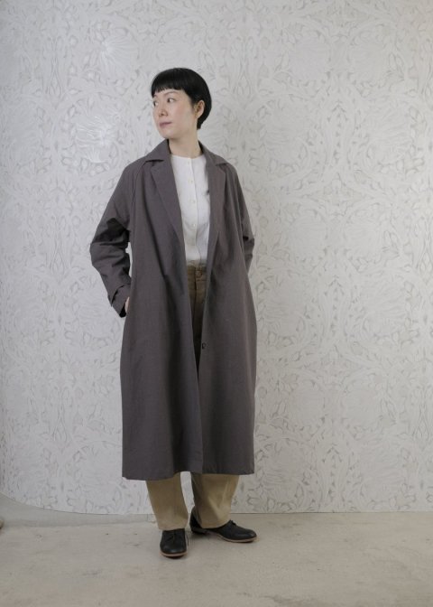 cotton tailored coat