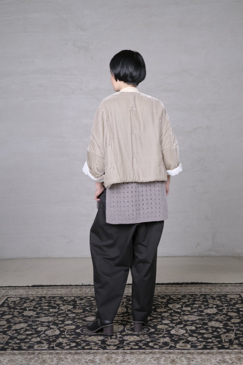 信頼】 新品TOWAVASE Panier（ ）未使用タグ付き vest long ニット