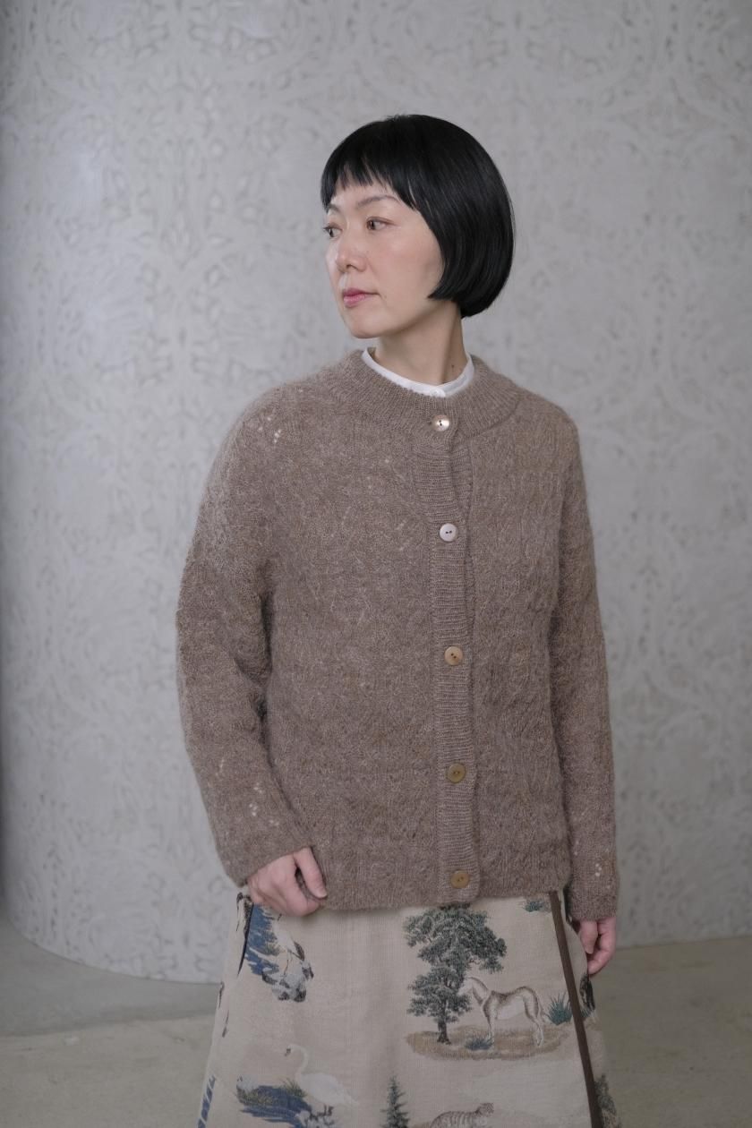 アルパカモヘアカーディガン - c a b i n e t O N L I N E S T O R E