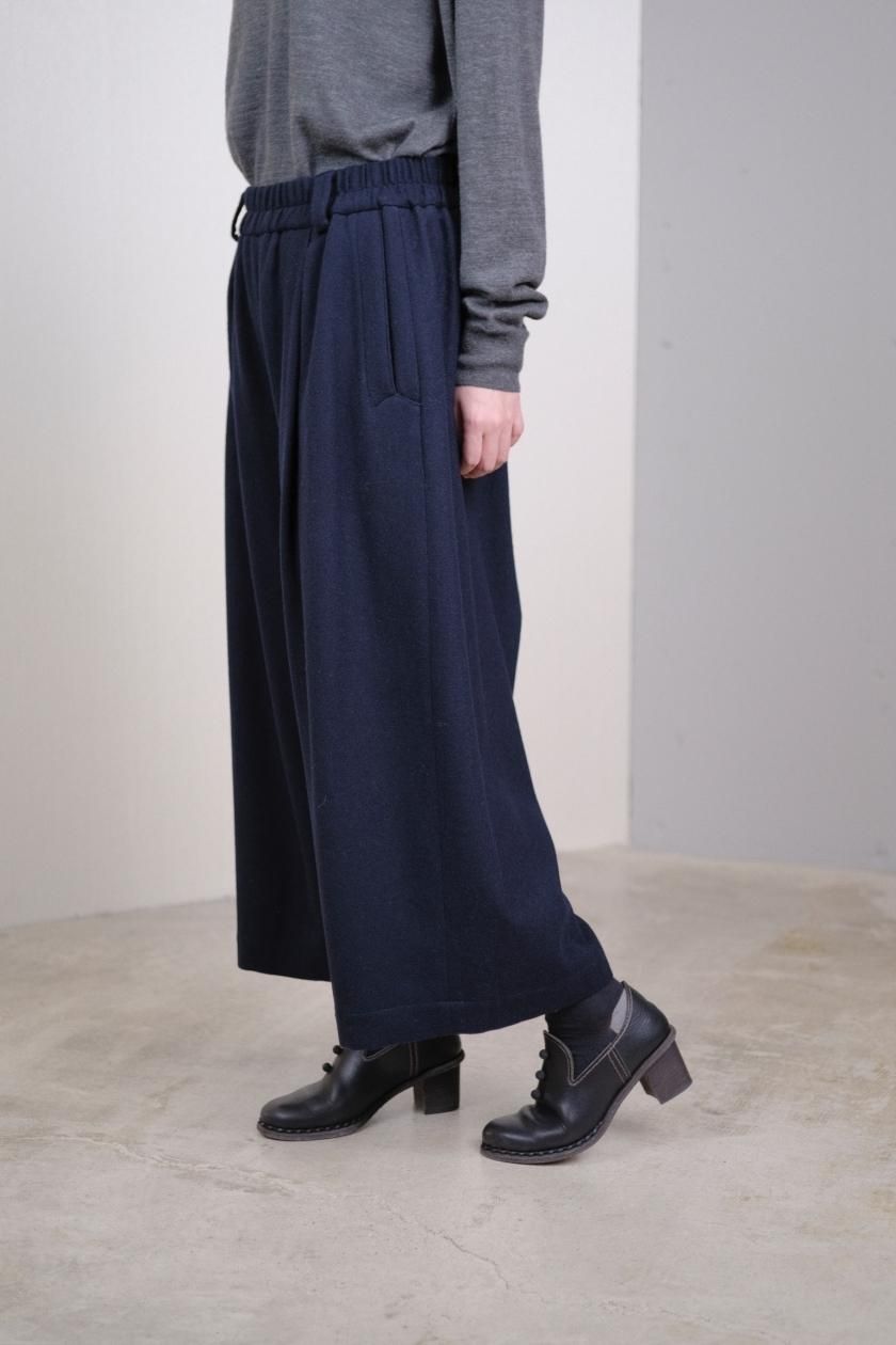 ウールフラノガウチョパンツ - c a b i n e t O N L I N E S T O R E