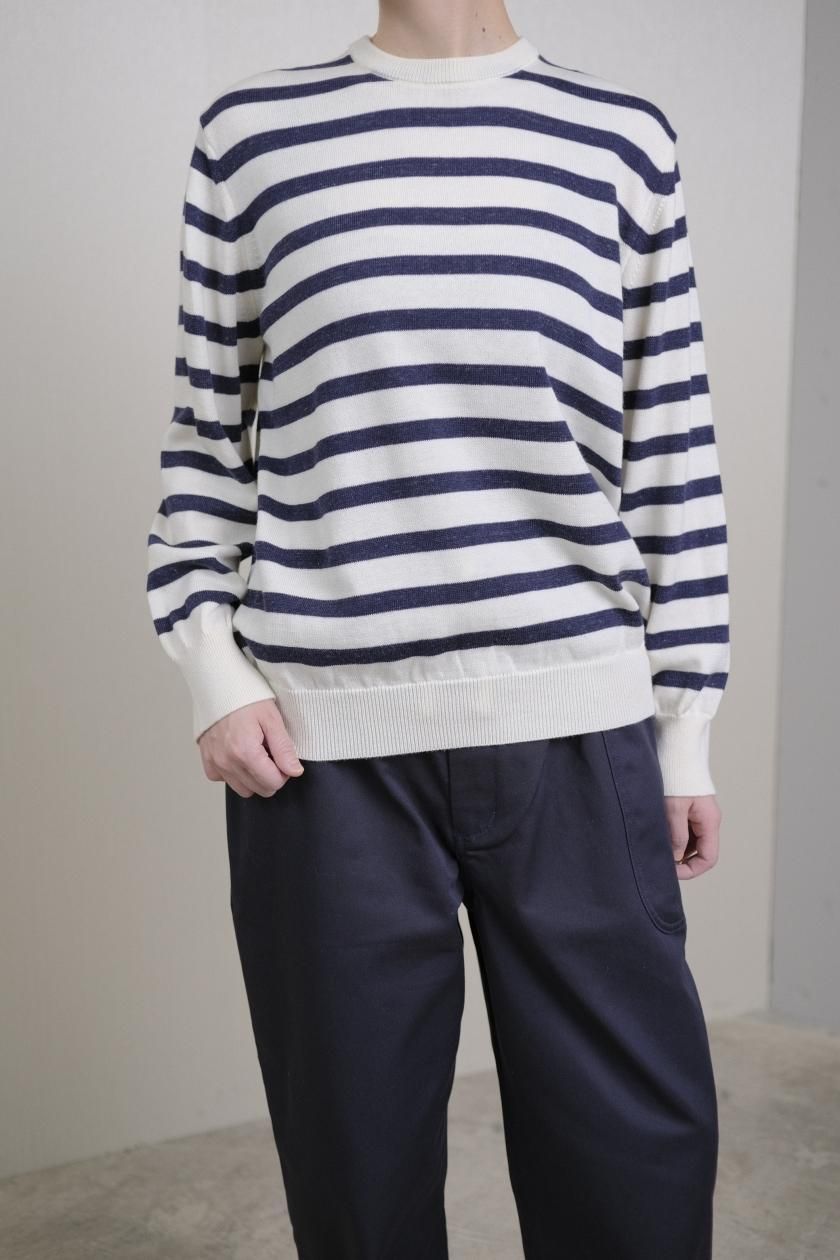 コットンウールボーダーニット - cabinet ONLINE STORE コットンウールボーダーニット - cabinet ONLINE STORE