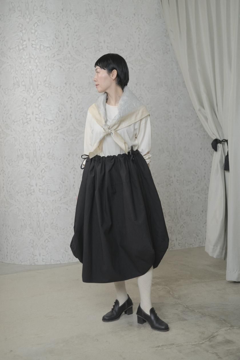 定期入れの WONDER COSMIC / skirt bag drawstring satin back Classic スカート