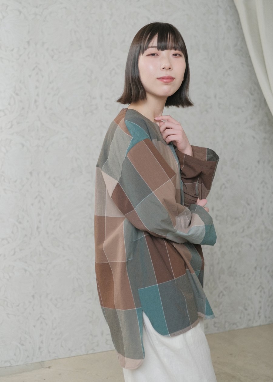 Ohta / check pullover., - c a b i n e t　 O N L I N E　S T O R E