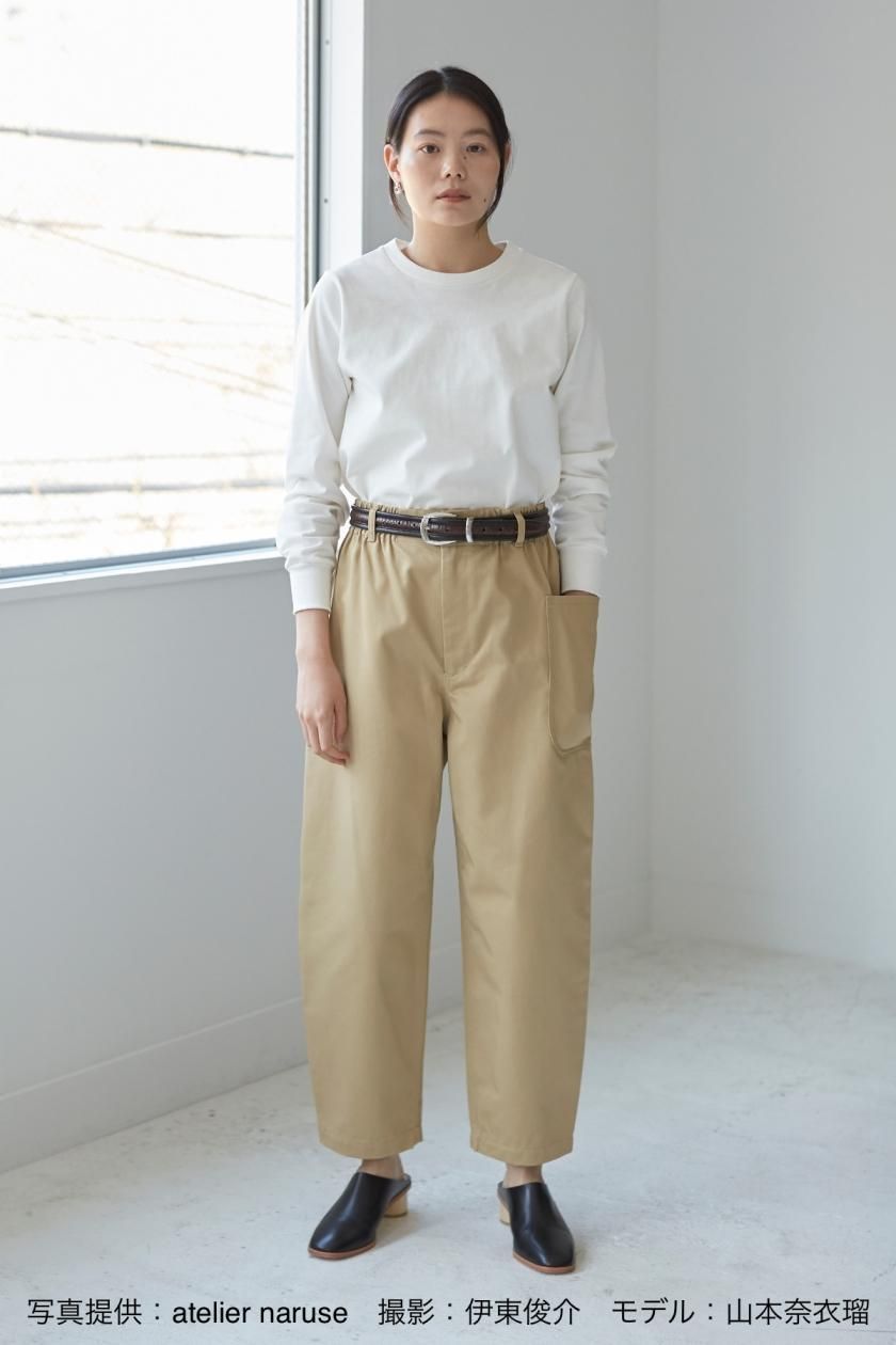 atelier naruse / バスクコットンカットソー（長袖