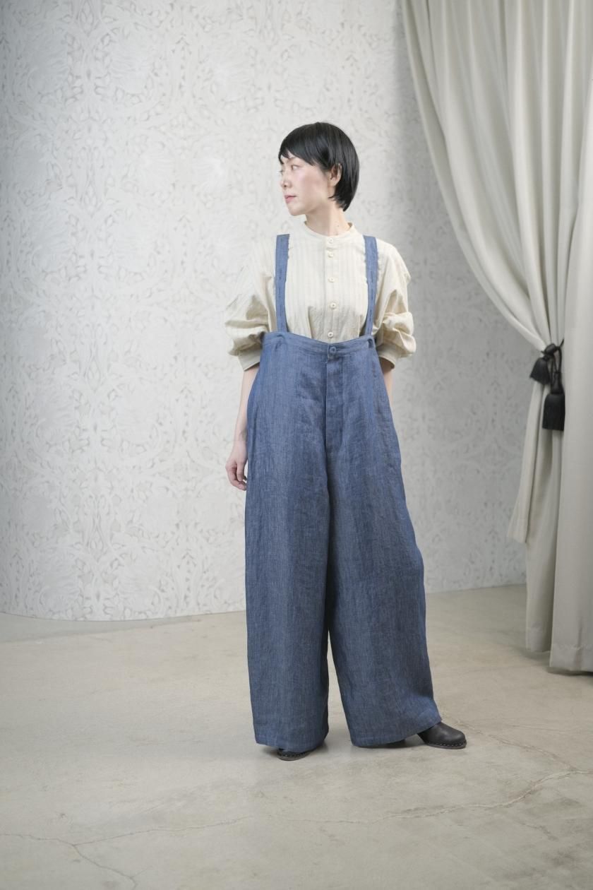 『きょんたん』SUSURI 23SS デニム　クラウンパンツサロペット きょんたん様専用』SUSURI 23SS デニム クラウンパンツ