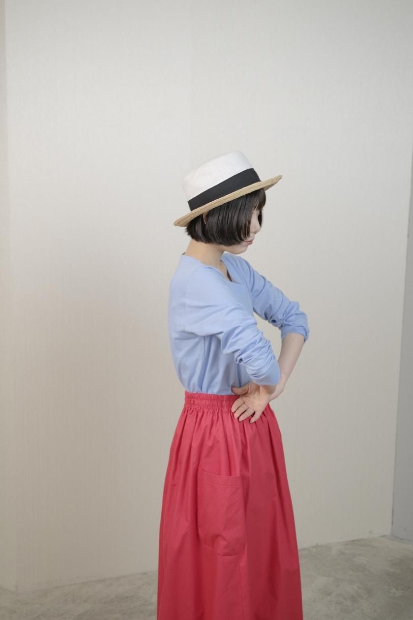 atelier naruse / コットン~standard~カットソー（長袖