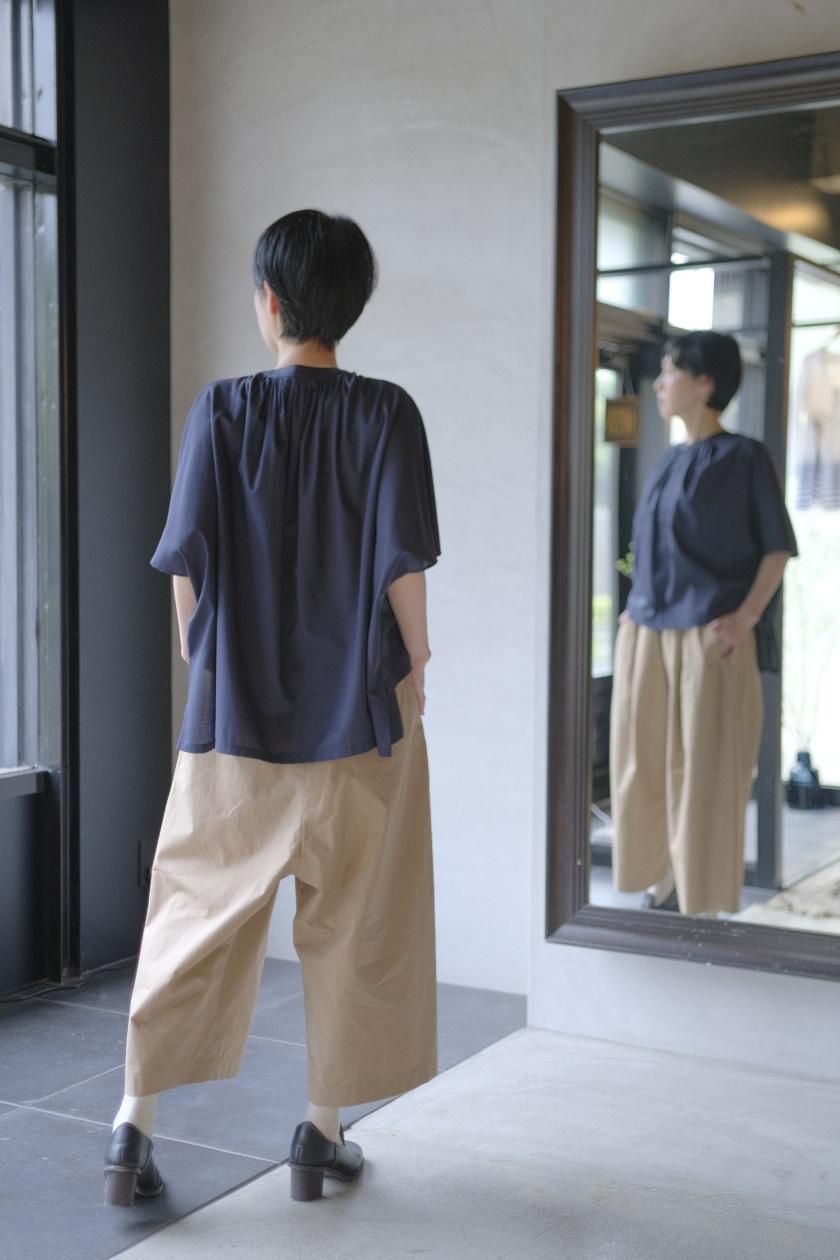 cotton linen gaucho pants - atelier naruse｜Online store｜the an