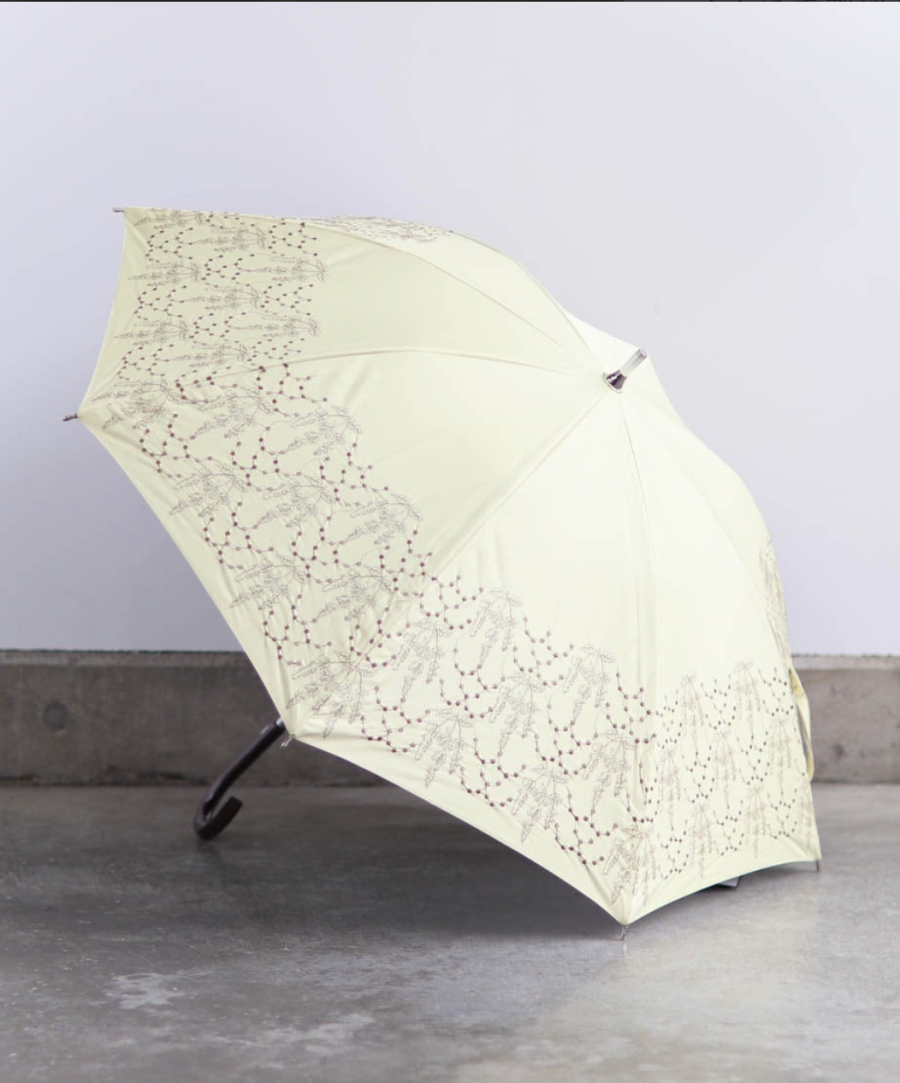 muuc / イラカ刺繍 長傘タイプ(晴雨兼用日傘) - c a b i n e t muuc / イラカ刺繍 長傘タイプ(晴雨兼用日傘) - c a b i n e t