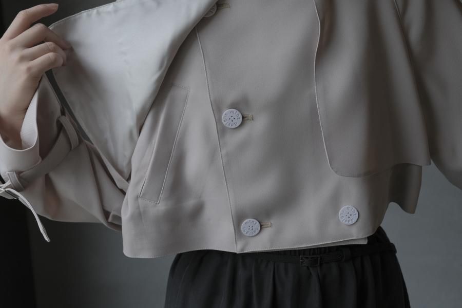 mintdesigns（ミントデザインズ）の「SHORT TRENCH / ショート