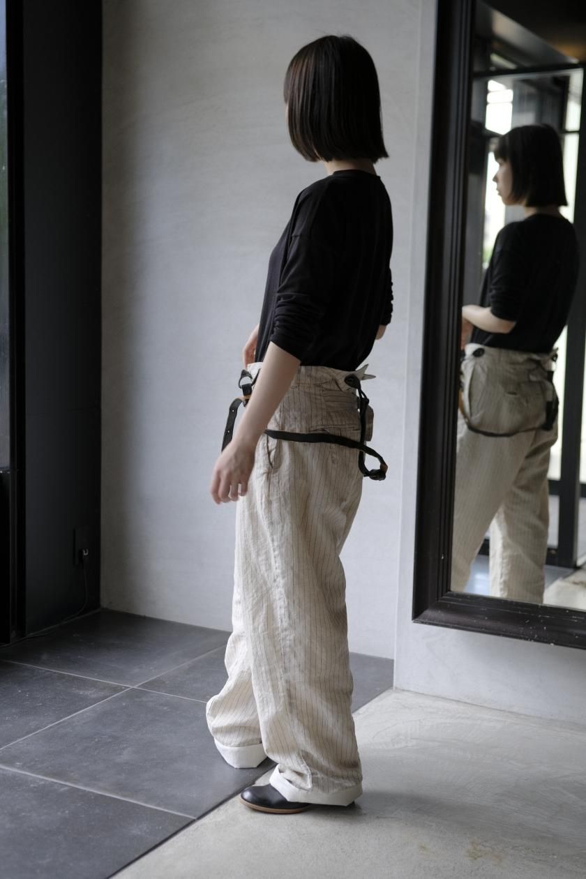 GARMENT REPRODUCTION OF WORKERS / WIDE G.M TROUSERS