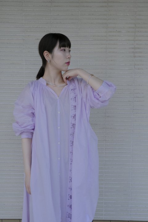 EMBROIDERY lace ONEPIECE / duet