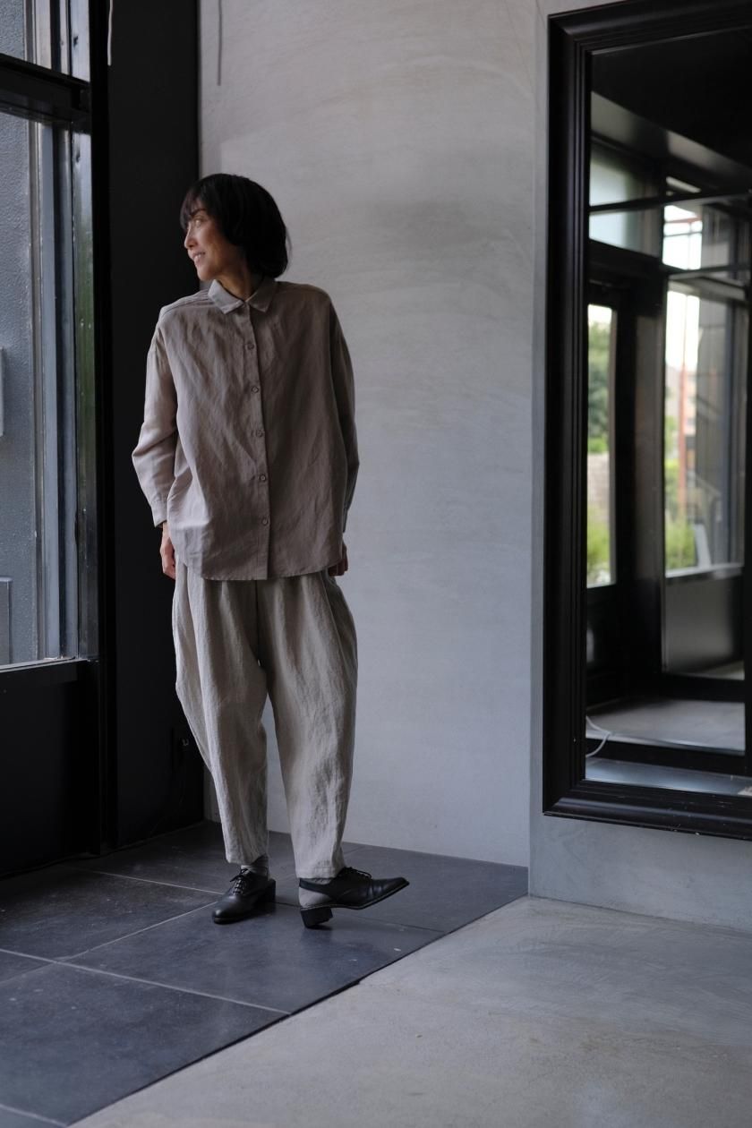 e203t010) / evam eva(エヴァムエヴァ) / cotton band collar