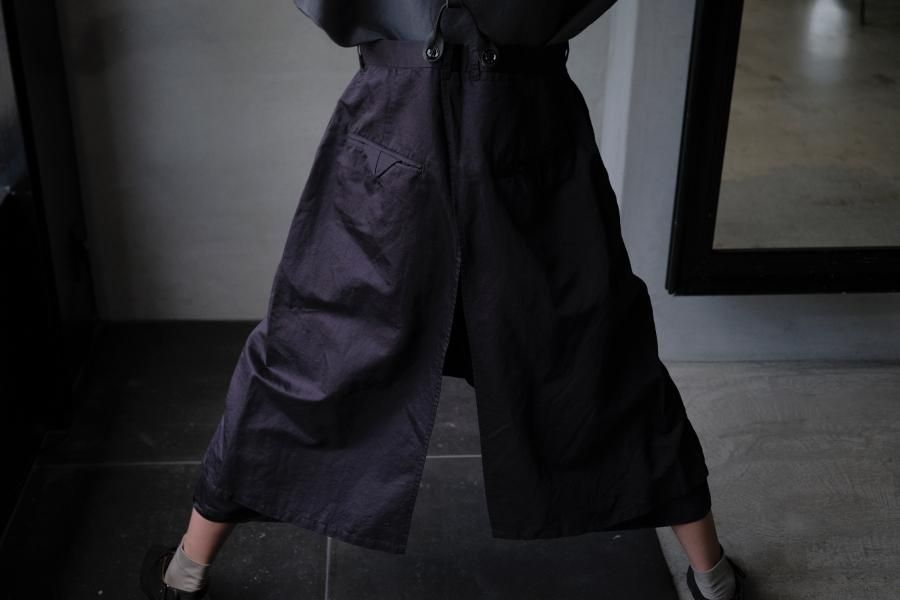 GARMENT REPRODUCTION OF WORKERS | GARCONS PANTS SILKY NAVY