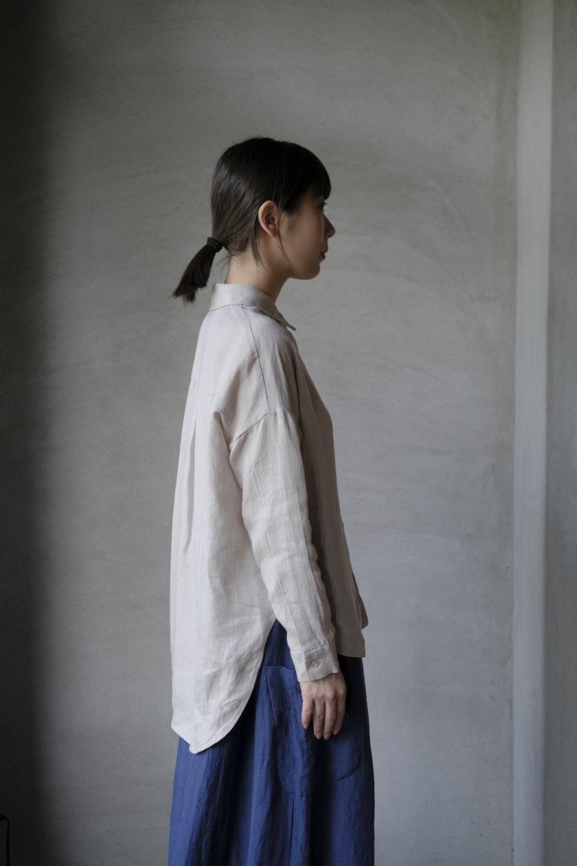 evam eva / linen shirt | エヴァムエヴァ - c a b i n e t