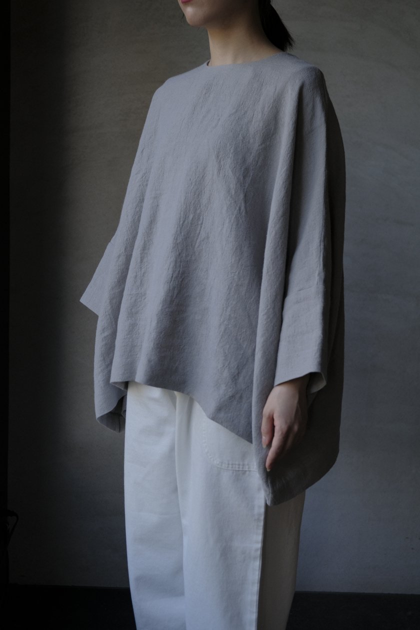 COSMIC WONDER / Crassic linen wool big square tops - c a b i n e t　 O N L I  N E　S T O R E