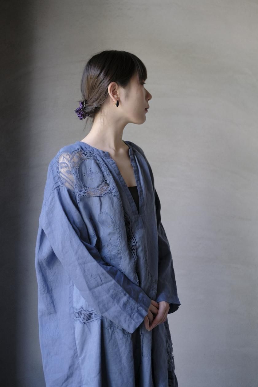 Hériter / table cloth kaftan dress - c a b i n e t O N L I N E