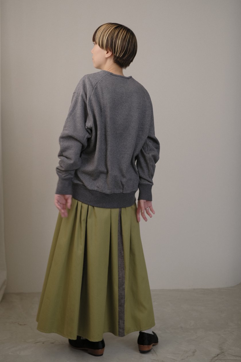 ohta / uguisu skirts | ohta｜オオタ | 楽しい着心地のジョ-ゼットスカート - c a b i n e t　 O N L  I N E　S T O R E