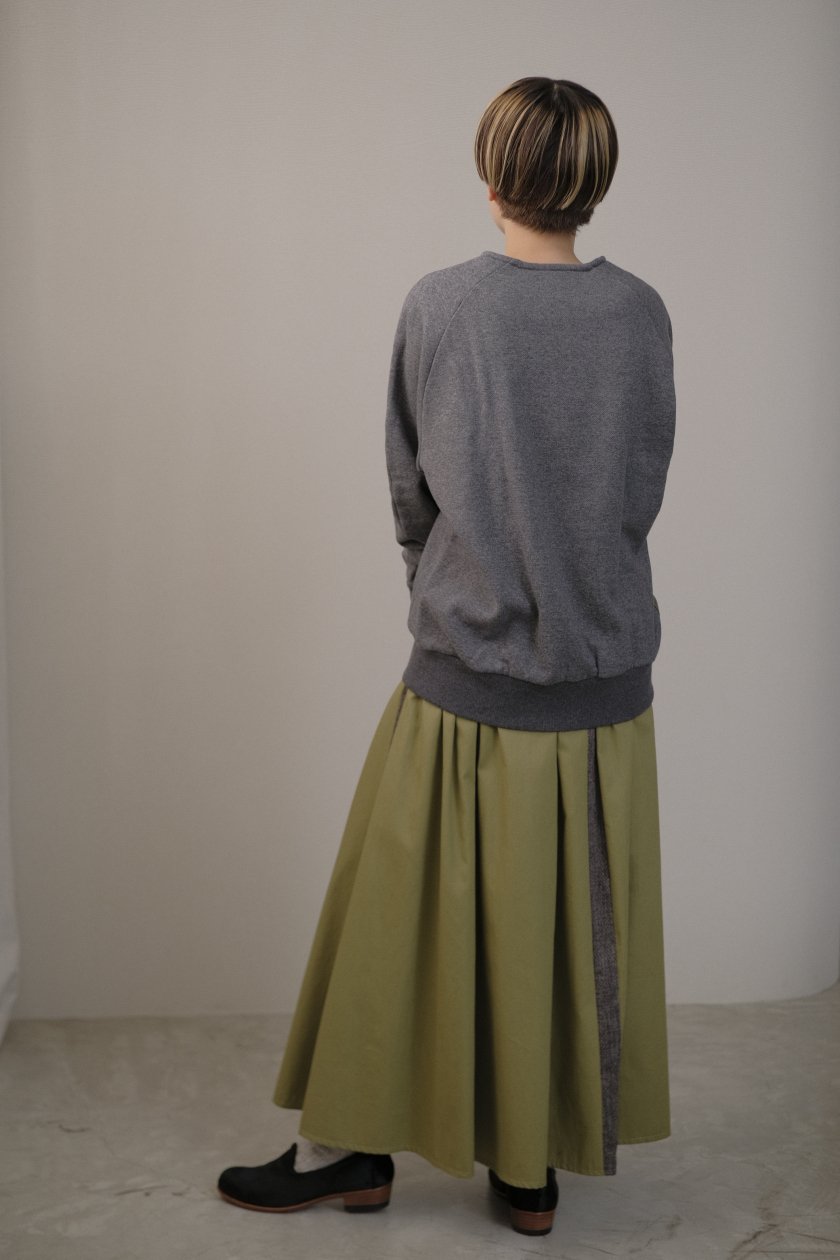 ohta / uguisu skirts | ohta｜オオタ | 楽しい着心地のジョ-ゼットスカート - c a b i n e t　 O N L  I N E　S T O R E