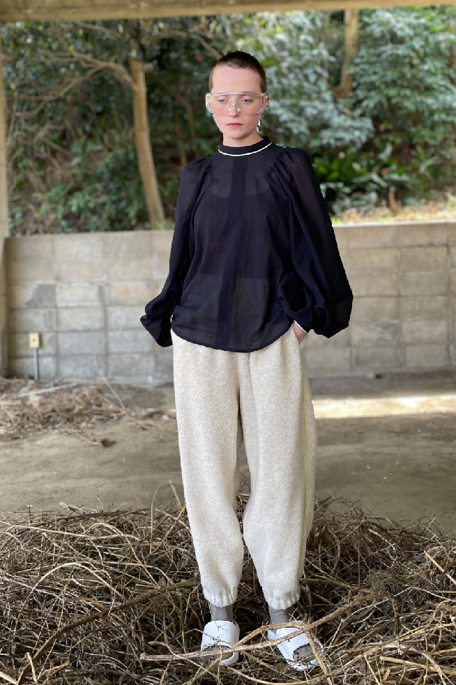 ohta / navy blouse - c a b i n e t O N L I N E S T O R E