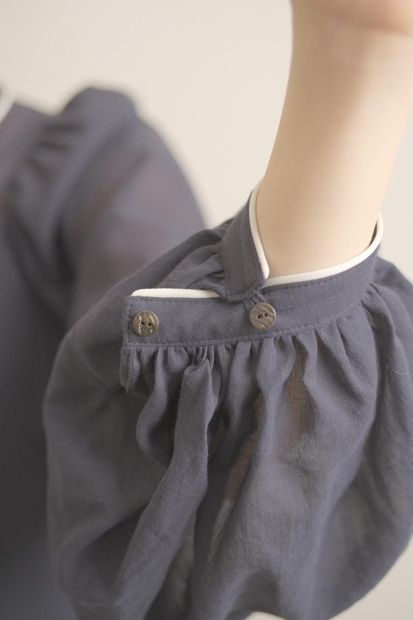 ohta navy brouse (ネイビーブラウス) ohta navy brouse (ネイビーブラウス) - メルカリ