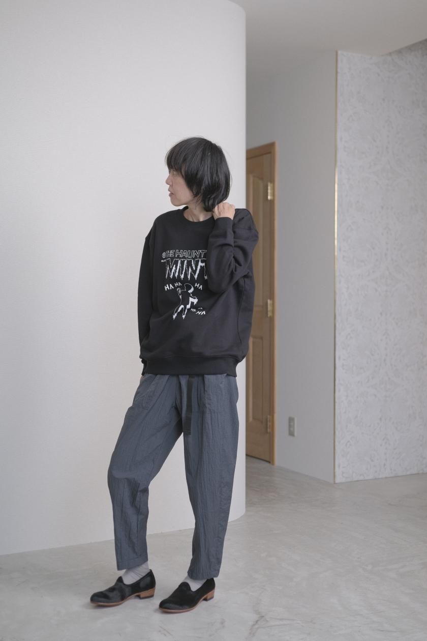 mintdesignsスウェットトップス mintdesigns（ミントデザインズ）の「FLOWER COMIC PRINT SWEAT