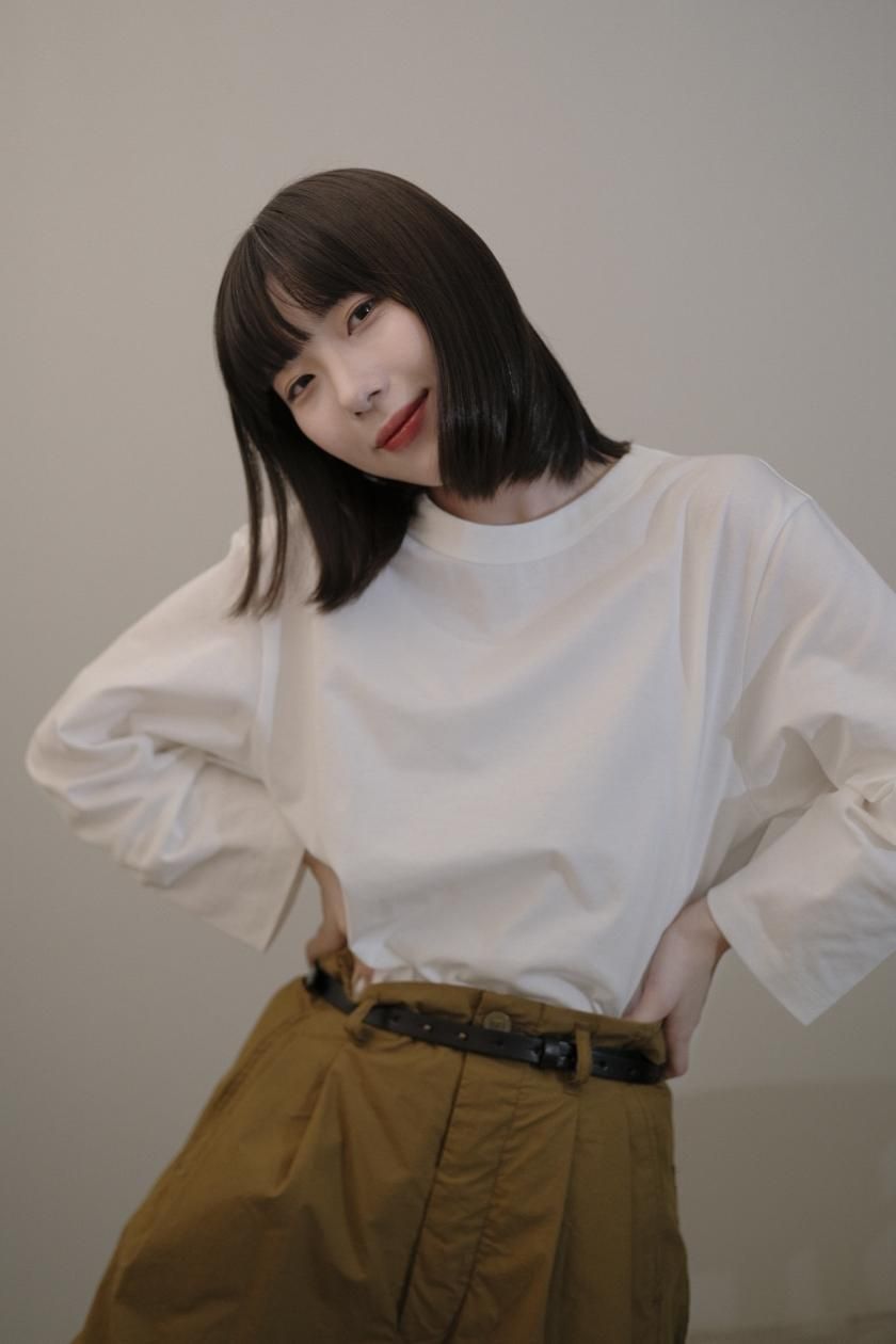 basque cotton cut&sewn（long sleeves） - atelier naruse