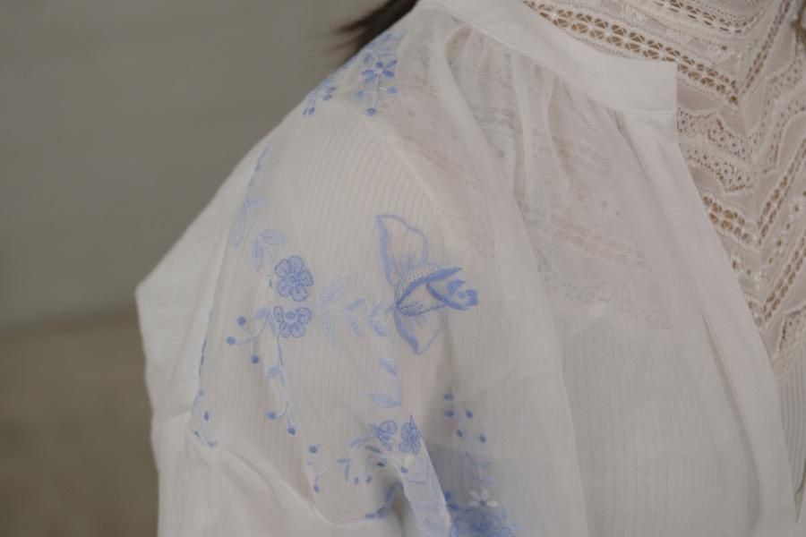 Hériter / table cloth kaftan dress | エリテのテーブルクロス
