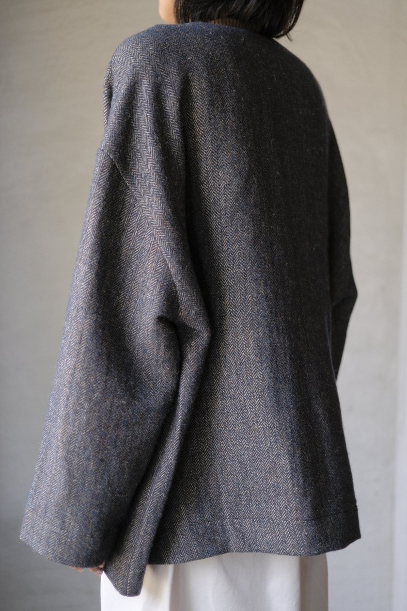 ohta / herringbone cardigan - c a b i n e t O N L I N E S T O R E