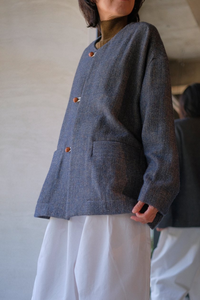 ohta / herringbone cardigan - c a b i n e t O N L I N E S T O R E