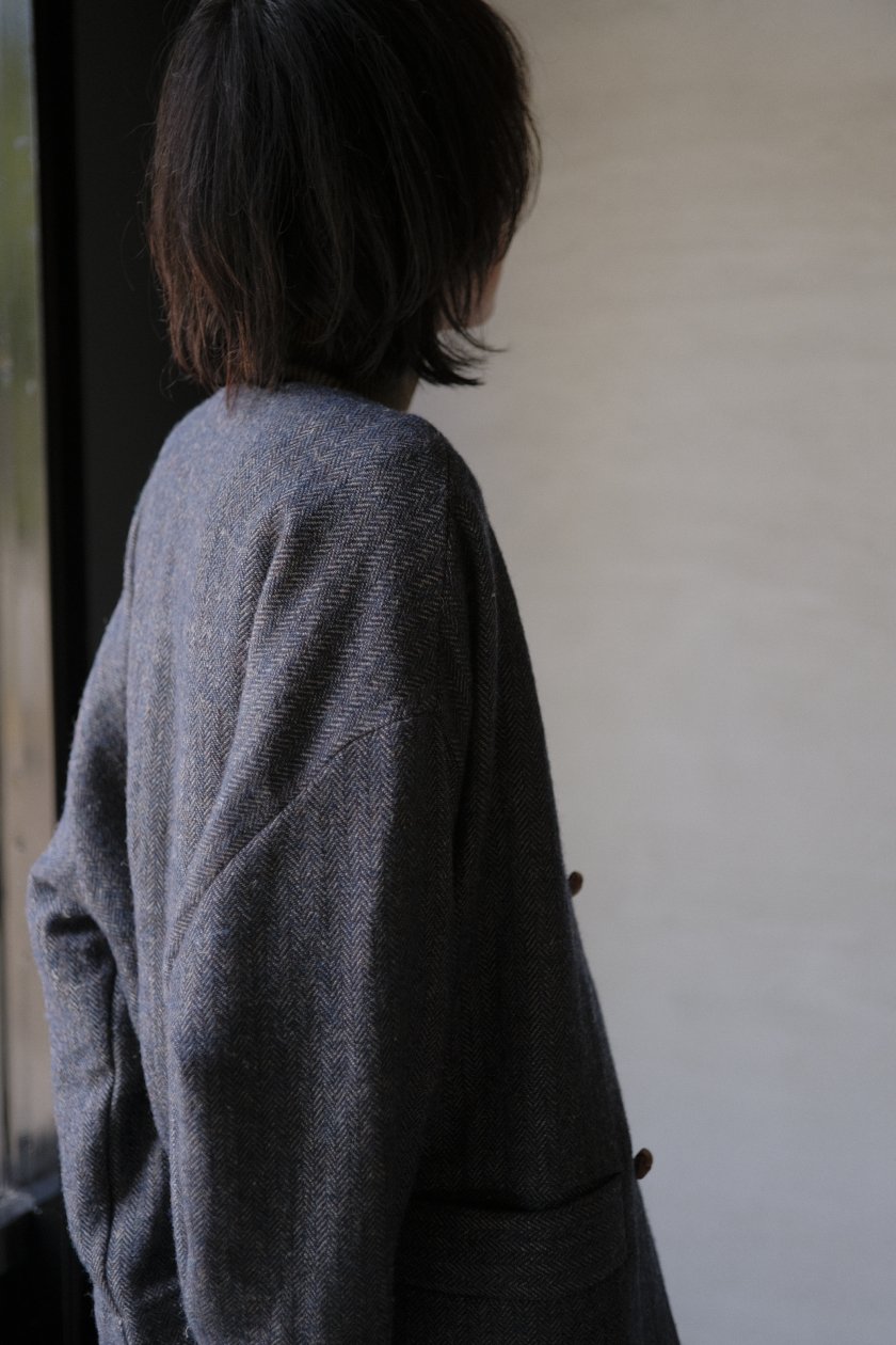 ohta / herringbone cardigan - c a b i n e t O N L I N E S T O R E