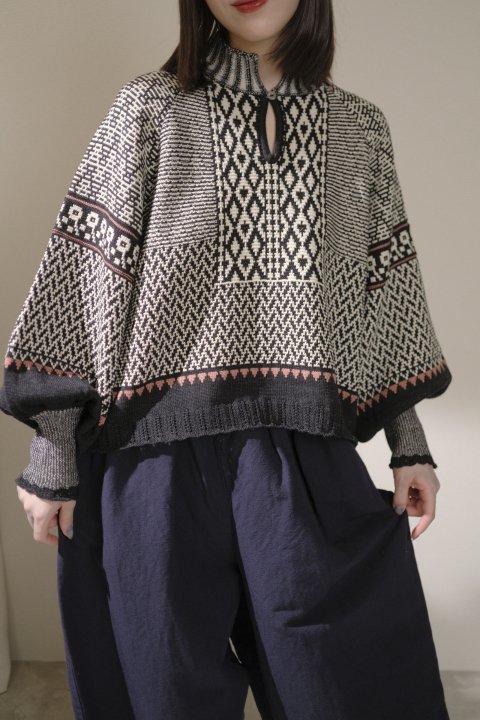 ASEEDONCL&#214;UD / Kigansai knit blouse