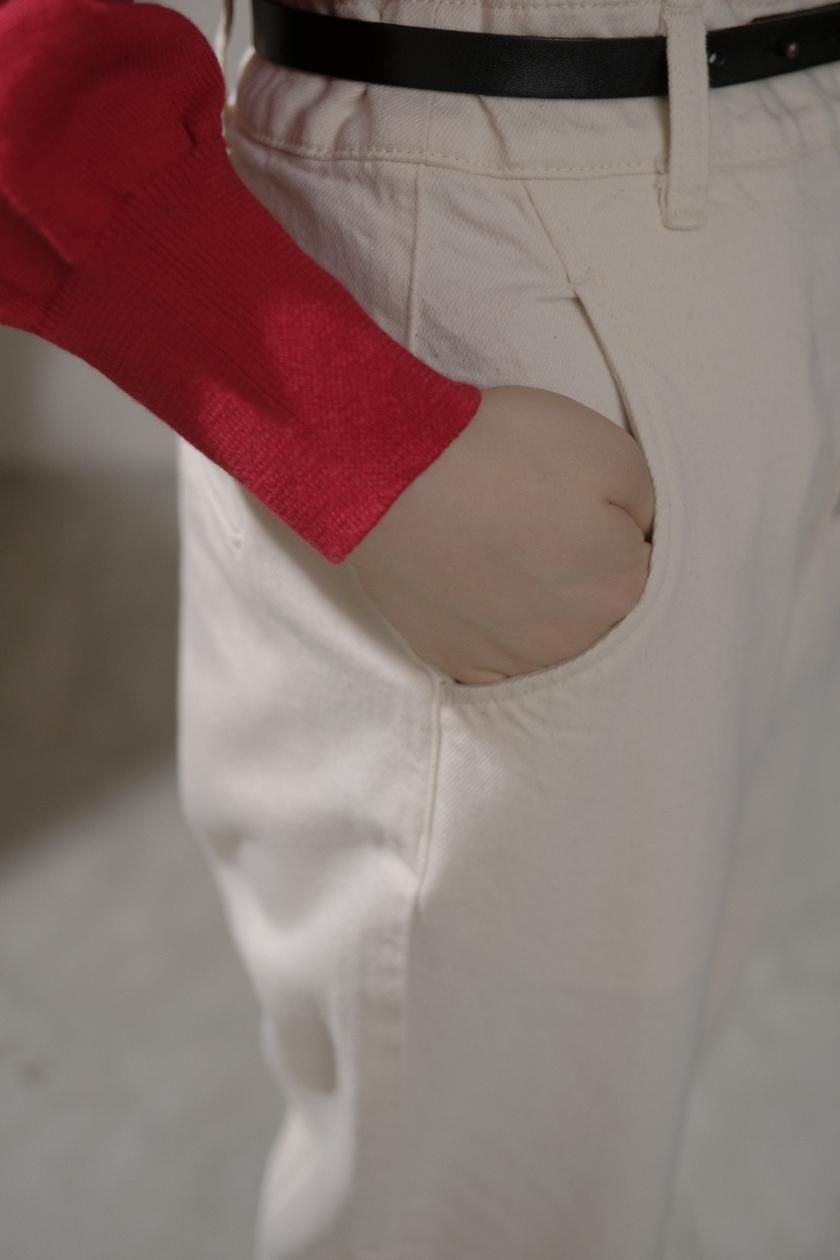 atelier naruse / コットンデニムペックトップパンツ | 2年振り