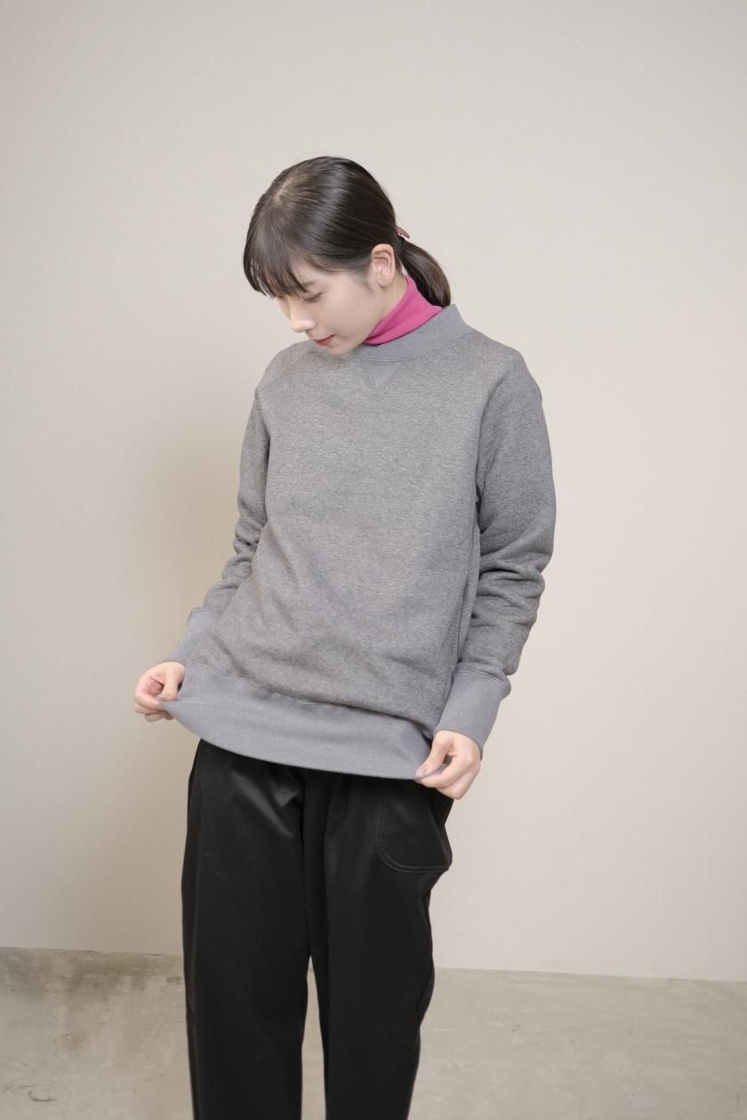 atelier naruse アトリエナルセ 裏毛 コットン モックネック